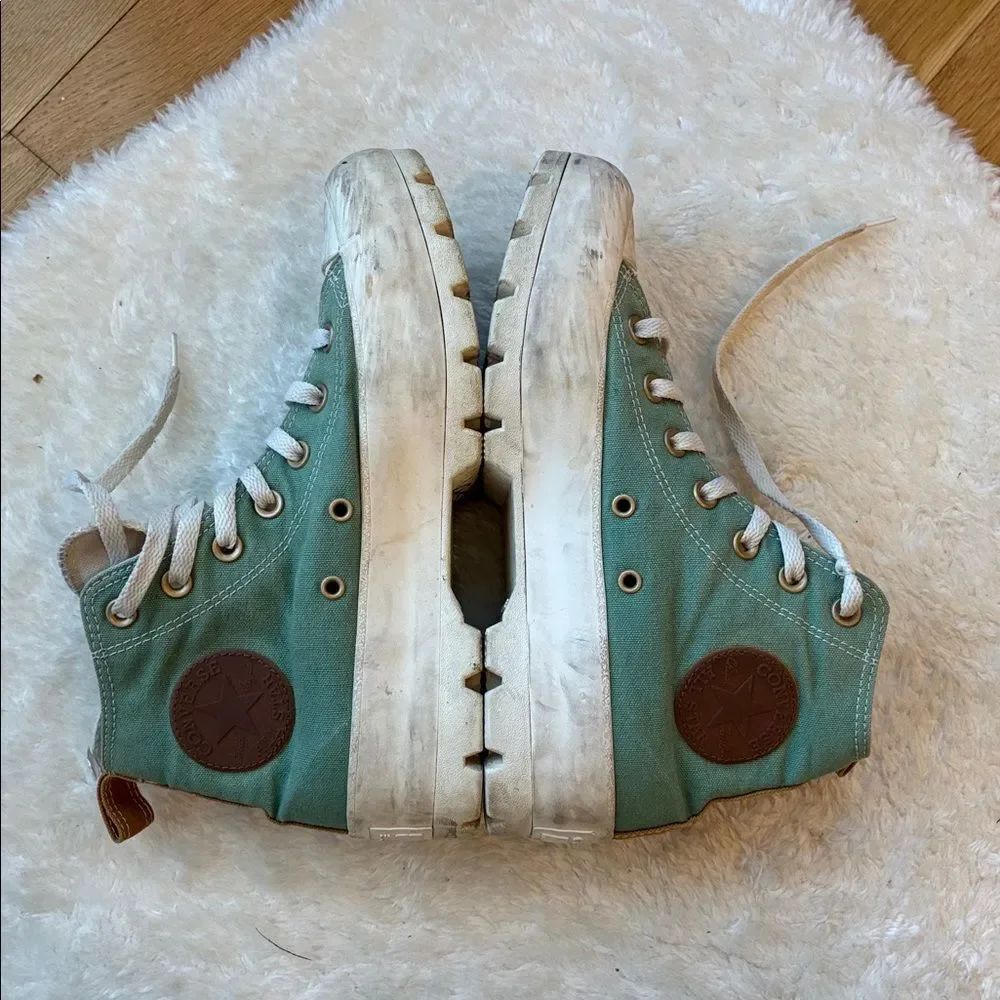 Converse Adult Hightop Sneakers F#ck - Picture 4 of 9